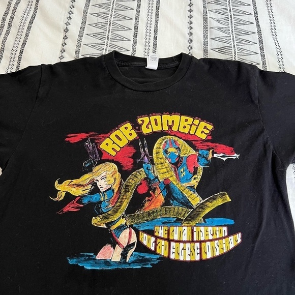 Rob Zombie Tee Size Medium - Picture 2 of 4